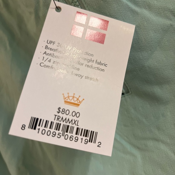 Light blue Stand-Up Collar Sleeveless Blouse NWT Kastel of Denmark XL - Picture 2 of 8